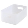 MUJI 37495555 Polypropylene Makeup Box, 1/2, 5 Pieces, Bulk Purchase