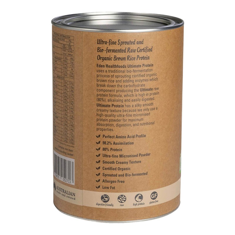 Eden Healthfoods Ultimate Protein - Natural, 400g