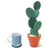 Set of 6 Creative Cactus Design Coasters, Fun Table Mats