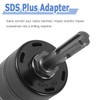 Mesee 2-13MM Keyless Drill Chuck with SDS Plus Adaptor, Professional