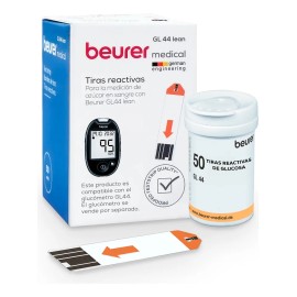 Tiras Reactivas Para Glucometro Gl44 De Beurer