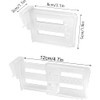 DUOHERESHUI Pack of 16 Plastic Drawer Separators, Fridge Drawer Dividers,