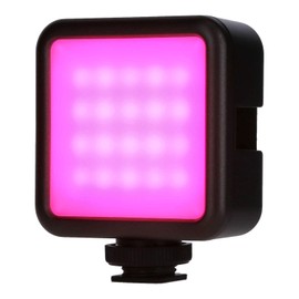 Rollei Lumis Mini RGB Colour LED Continuous Light, Video Light with 60 LEDs, 2500-9000K, 6 W, 200 lux (0.5 m at 5500 K)