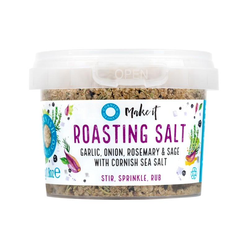 Cornish Sea Salt Tub (1 Pack, Roasting Salt 50g)