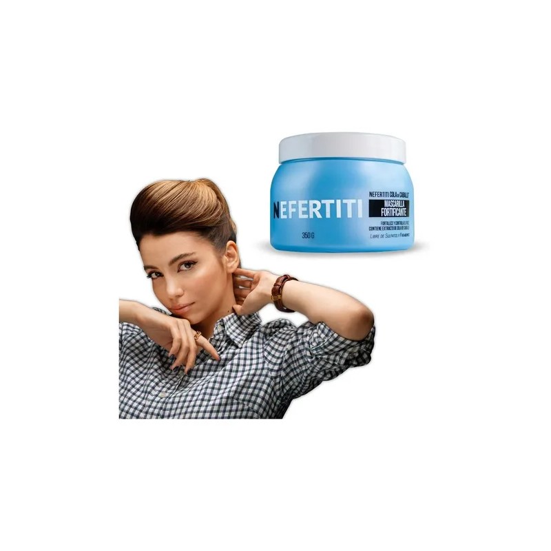 Mascarilla Para Cabello Con Cola De Caballo Nefertiti 350gr