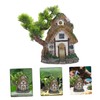 Sosoport Aquarium Ornaments Aquarium Air House Fish Tank Tree House