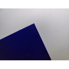 Polyurethane Sheet, 1/8" x 12" x 12" 90 A Durometer, Dark Blue, Cast Polyurethane Sheet