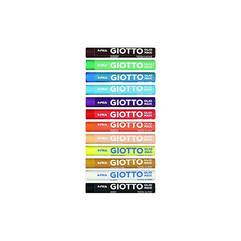 Giotto Olio 2932 00 Oil Pastels 11 mm in Cardboard