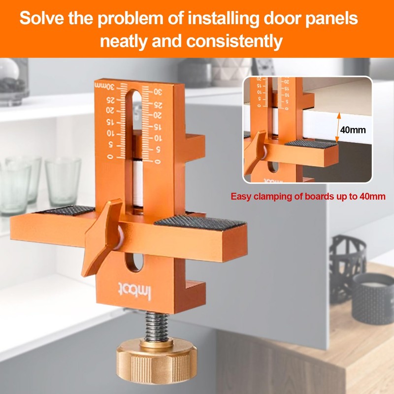 Adjustable Cabinet Door Installation Positioner, High Load Capacity, Multifunctional, Cabinet