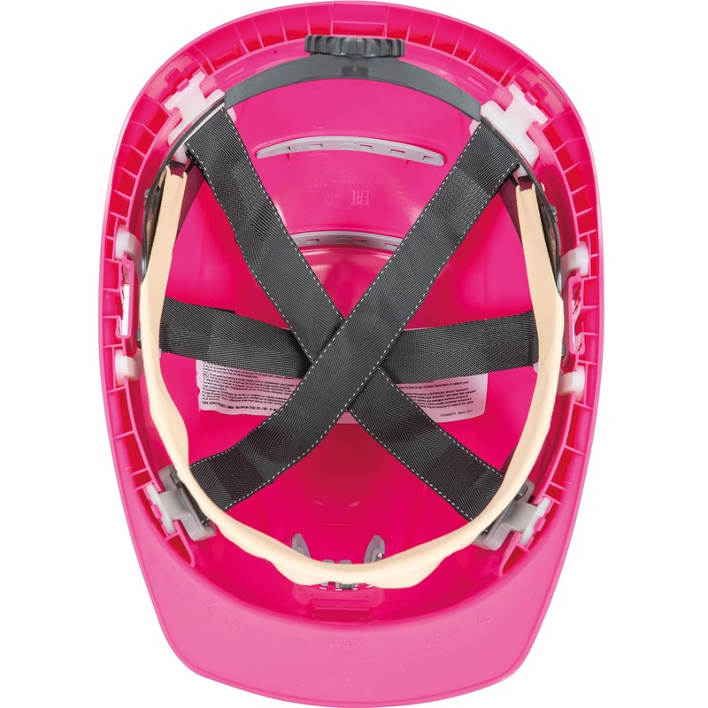 Uvex pheos B-WR 9772730 Protective Helmet with Ventilation – Construction