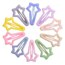 Healvian Cream Hair Clips 2-Pack for Kids Cute All-Match Hairpins Adorable Accessories for Little Girls Suitable for Daily Wear and Parties