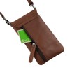 Anon SS-B001 Oiled Leather, Smartphone Shoulder (Smartphone Pochette, Smartphone Pouch,