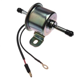 FridayParts 12V 2 Wires Fuel Pump 240-8381 2408381 Compatible for Caterpillar CAT 301.6C 301.8C 302.5C 303.5C CR 303C CR 304 C CR 305 C CR