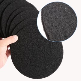 Charcoal Filters for Kitchen Compost Bin, 10 Pack Compost Filters for Countertop Bin Pail Replacement, Activated Charcoal Home Bucket Refill Sets, Round 6.7 Inch