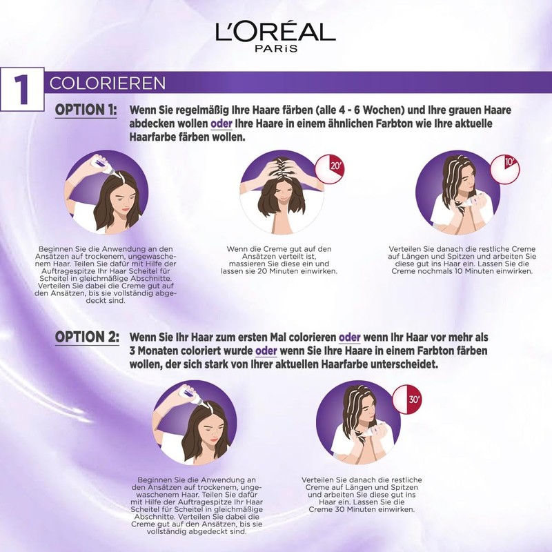 L'Oréal Paris Permanent Hair Colour, Ultra Cool Colour Result, 100%