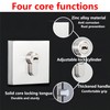 Qrity 1 PCS Single Deadbolt Locks, Thumb Turn Lock, Passage