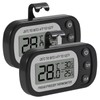 AITRIP 2 Pack Refrigerator Thermometer, Digital Freezer/Fridge Thermometer with Hook
