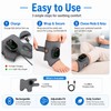 Rechargeable Ankle & Wrist Wrap with Adjustable Warmth and Vibration