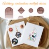 ORIGACH 13 Pcs Mini Bookshelf Polymer Clay Cutters, Book and