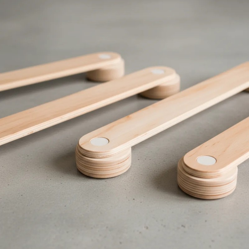 Barras De Equilibrio Montessori Niños Bebe Vigas 3 Pz 60