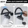 BEIYI Dual Double Shower Head for Couples, High Pressure 5