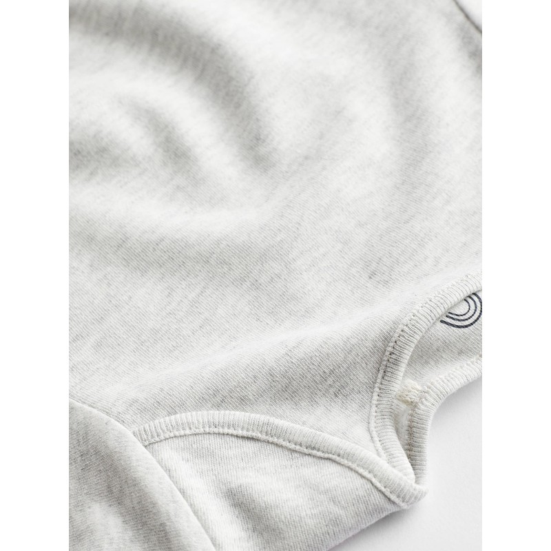 NEXT 5 Pack Essential Long Sleeve Baby Bodysuits, neutral, 24