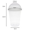 Smoothie Cups with Dome Lids 12oz / 340ml (pack of