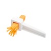 KitchenCraft Krisk Julienne Vegetable and Fruit Cutter, White/Silver