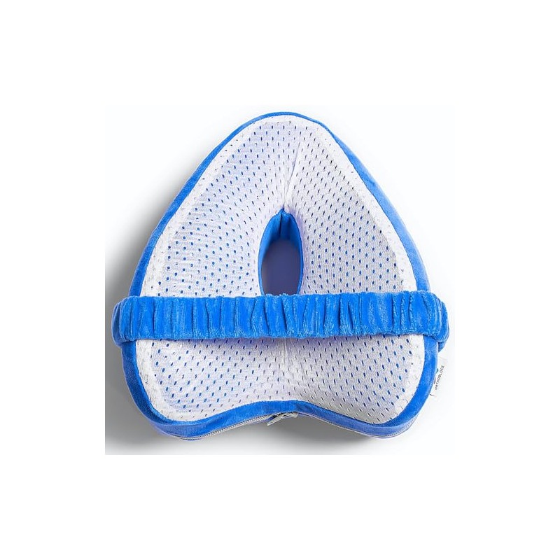 ORTHOBLOCK Knee Cushion (Replacement Cover) (1, Blue Velour)