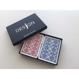 Desjgn 100% Plastic Playing Cards, Poker Size / Regular Index New 1 Set
