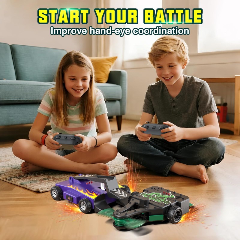 AYIQUTY 2 Pack Remote Control Battle Cars Set - Duel