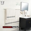 JQK Double Bath Towel Bar, 39 Inch 304 Stainless Steel