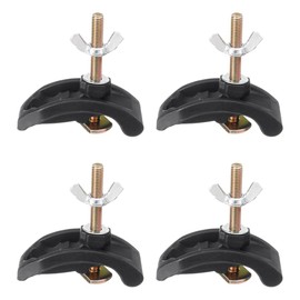Ncheli Pack of 4 press plates, hold down clamps for woodworking table, CNC milling engraving machine parts