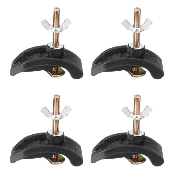Ncheli Pack of 4 press plates, hold down clamps for