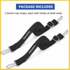DIALESHU 2PCS Adjustable Bimini Top Straps, Pontoon Canopy Replacement Sturdy