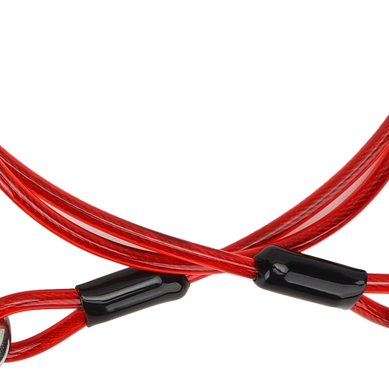 Freediving Lanyard 316 Pro Stainless Steel Safety Rope with Wristband