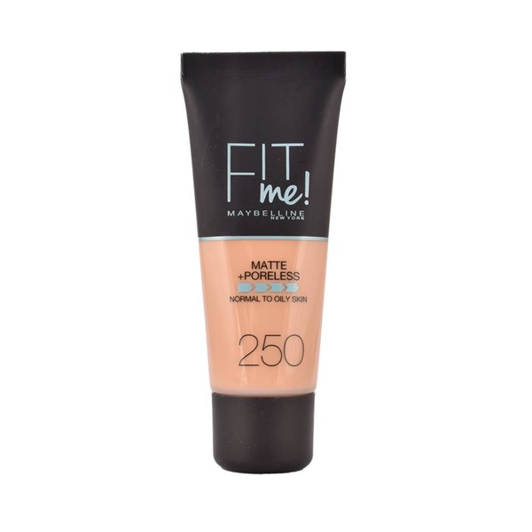 MAYBELLINE FIT ME MATTE AND PORELESS LIQUID FOUNDATION FOR NORMAL