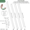 TEHAUX 46" Extra Long Blind Wand Replacement with 9 Hooks