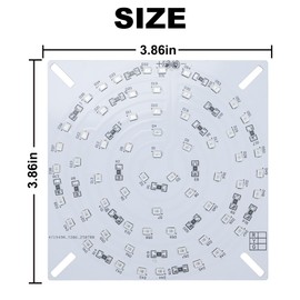 ENDMAN Secuenciador de driver de semáforo con luz LED de 3 colores con más de 39 secuencias, 3 canales 80 VAC-260 VAC, visualización LED, (placa LED de alta luminosidad + driver)