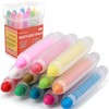 Zhenbuco Dustless Chalk for Kids - 12 PCS Twistable Non-Toxic