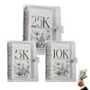 Peakloong 12-Month Money Saving Challenge Binder, 5K Goal, Cash Envelopes