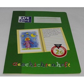 Oxford 100050092 Story Pad/A4/2G, 16, Sturdy, Cleanable Cover