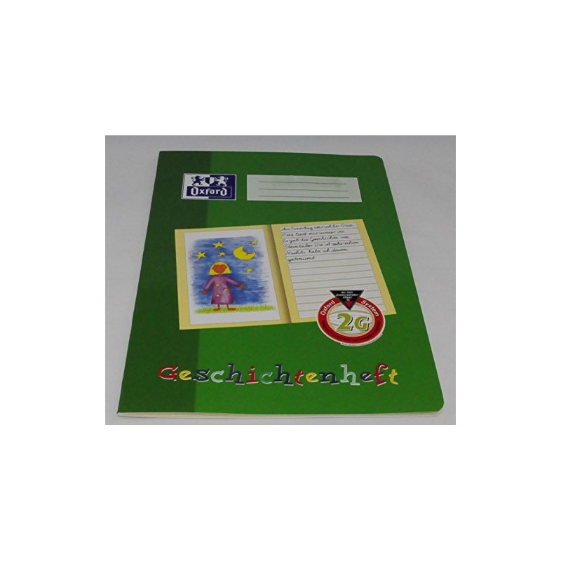 Oxford 100050092 Story Pad/A4/2G, 16, Sturdy, Cleanable Cover