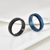 Candyfancy Rotate Anxiety Relief Ring Finger Rings Stress Reliever Spinner