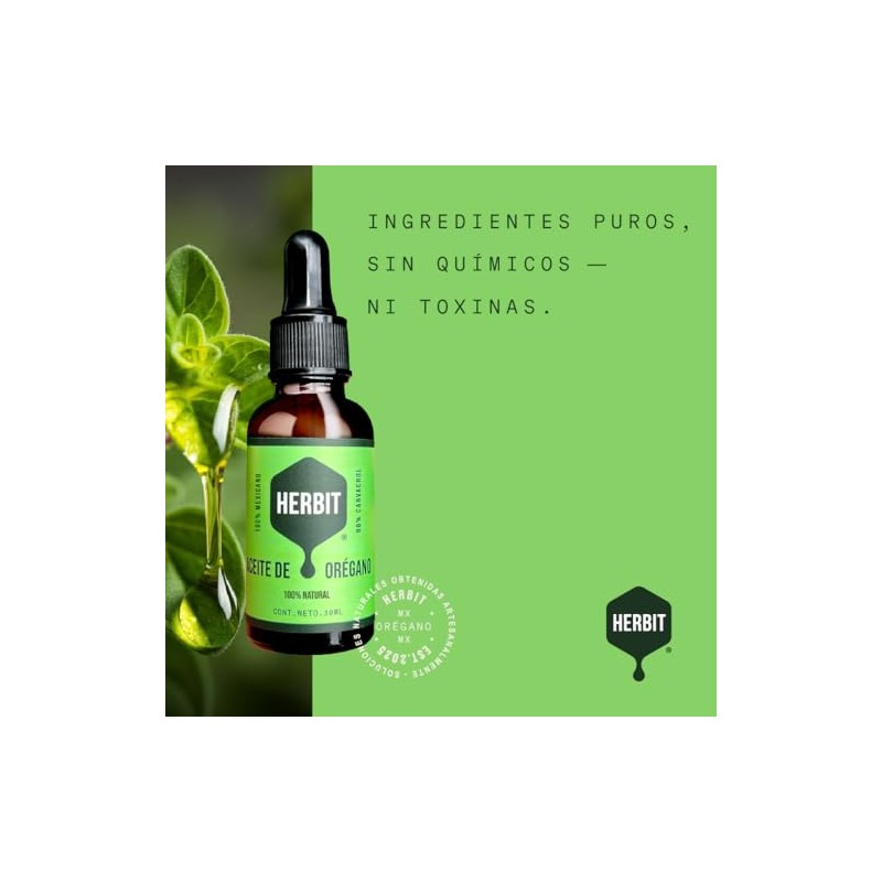 Kit 2 Aceites de Orégano Natural 80% Carvacrol – Frasco