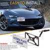 No Drill License Plate Holder Compatible with Mazda MX-5 Miata