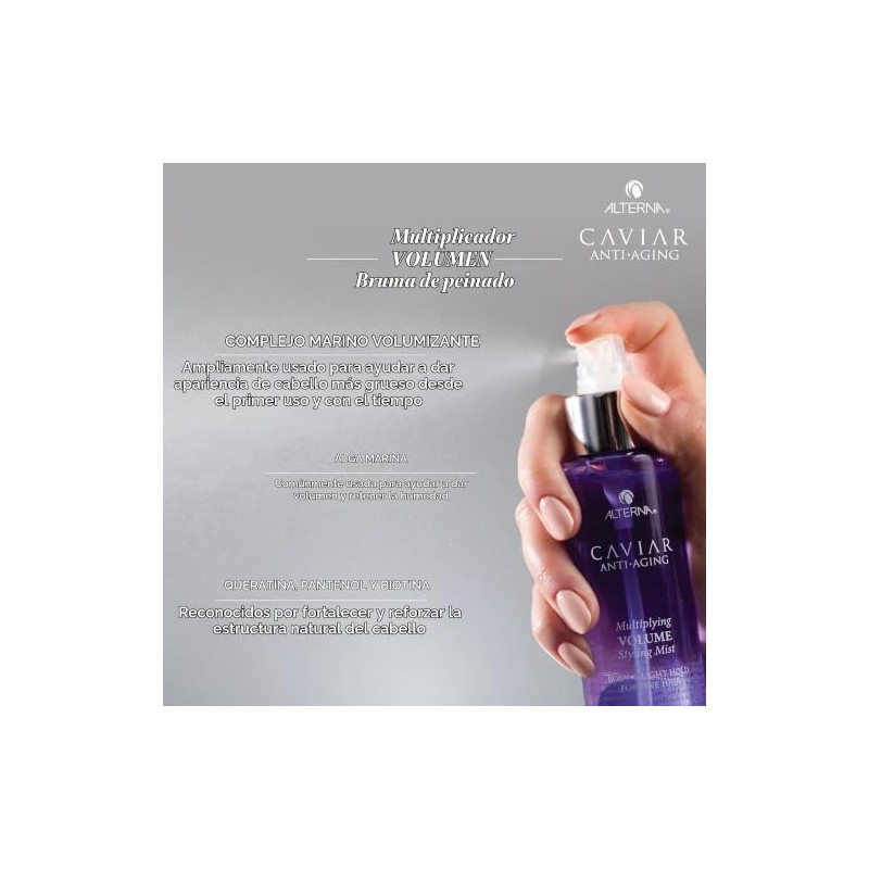 CAVIAR Anti-Aging Multiplying Volume Styling Mist, 5-Ounce
