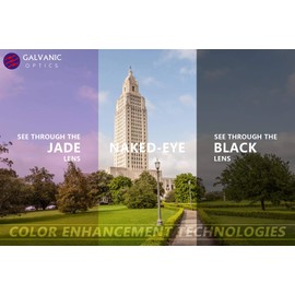 Galvanic Replacement Lenses for Smith Guide's Choice Sunglasses - Jade + Black Polarized - Combo Pack