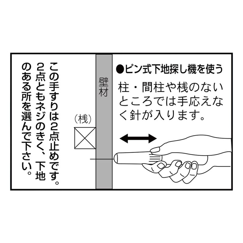 OMSORG (omusori) and Barrier-Free Bit Handrail So – TD4 – 225P