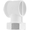 Oventrop 1011450 Angle Adaptor for Valve Radiator, White